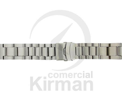 Armis Reloj 24x190mm Acero A-235 Premium Terminal Recto Cierre Seguridad