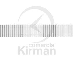 Armis Reloj Acero 10/14x155mm A-70 Basic Extensible Terminal Recto