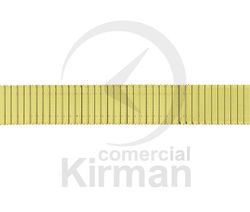 Armis Reloj Acero 10/14x155mm A-73 Standard Extensible Dorado Terminal Recto