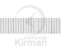 Armis Reloj Acero 16/18x160mm A-69 Basic Extensible Terminal Recto