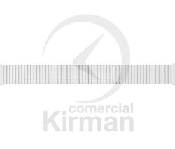 Armis Reloj Acero 16/18x160mm A-69 Basic Extensible Terminal Recto