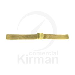 Armis Reloj Acero 16x180mm A-257/16 IPG Dorado Terminal Recto