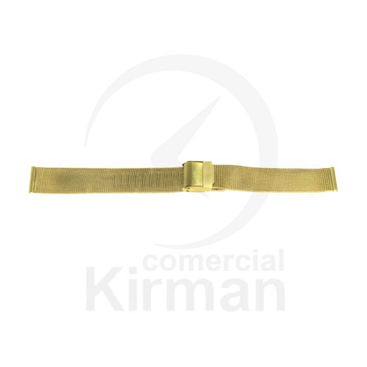 Armis Reloj Acero 16x180mm A-257/16 IPG Dorado Terminal Recto