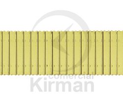 Armis Reloj Acero 18/20x160mm A-71 Standard Extensible Dorado Terminal Recto