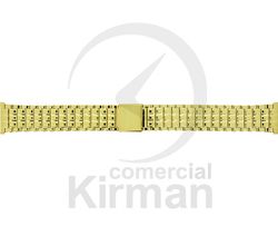 Armis Reloj Acero 18/20x170mm A-46 Standard Dorado Terminal Recto