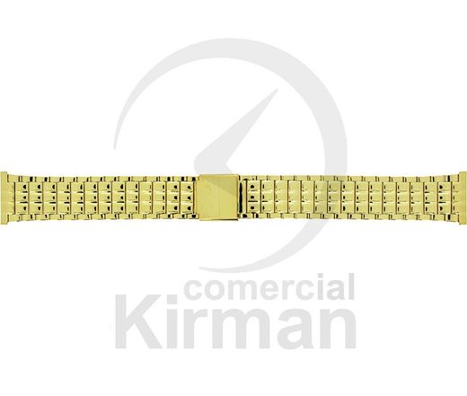 Armis Reloj Acero 18/20x170mm A-46 Standard Dorado Terminal Recto