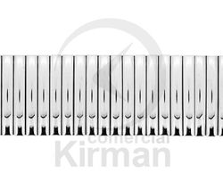 Armis Reloj Acero 18x160mm A-52 Basic Extensible Terminal Recto