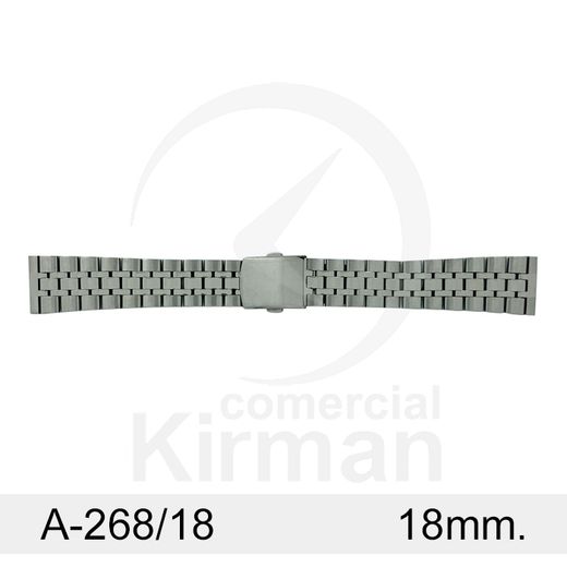 Armis Reloj Acero 18x170mm A-268/18 Standard Terminal Recto
