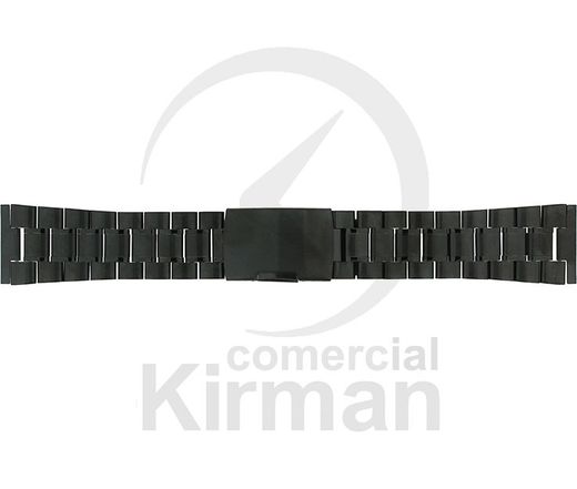 Armis Reloj Acero 18x180mm A-238/18 Standard Negro Terminal Recto