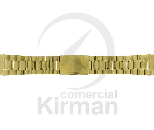 Armis Reloj Acero 18x180mm A-247/18 Standard Dorado Terminal Recto