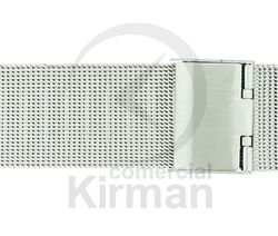 Armis Reloj Acero 20x165mm A-250/20 Basic Malla Fina Terminal Recto
