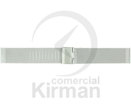 Armis Reloj Acero 20x165mm A-250/20 Basic Malla Fina Terminal Recto