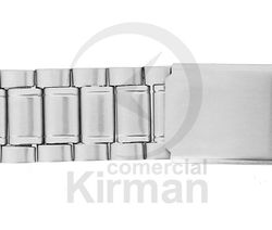 Armis Reloj Acero 20x180mm A-131 Basic Terminal Curvo