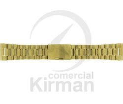 Armis Reloj Acero 20x180mm A-247/20 Standard Dorado Terminal Recto