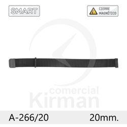 Armis Reloj Acero 20x210mm A-266/20 Smart IPG Negro Terminal Recto