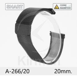 Armis Reloj Acero 20x210mm A-266/20 Smart IPG Negro Terminal Recto