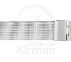 Armis Reloj Acero 22x165mm A-250/22 Basic Malla Fina Terminal Recto