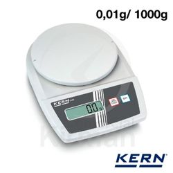 Balanza Kern 25040 Precisión EMB-1000-2 0,01/1000gr 9V