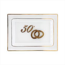 Bandeja Conmemorativa 24,5x18cm GA4255C Alianzas 50 Años
