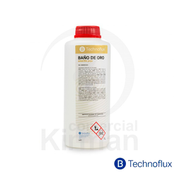 Baño Químico Technoflux 031028 Oro Fino 1lt