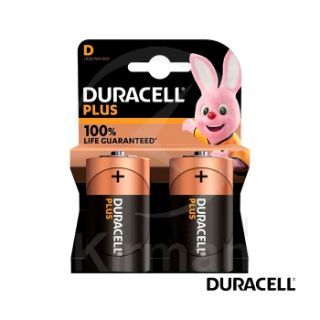 Duracell Alkaline DU-LR20 Verbraucherbatterie Typ LR20 D 1,5 V Blister (2) Batterien