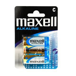 Maxell Alkaline-Batterie MA-LR14 Verbrauchertyp LR14 C 1,5 V Blister (2) Batterien