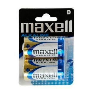 Maxell Alkaline-Batterie MA-LR20 Verbrauchertyp LR20 D 1,5 V Blister (2) Batterien