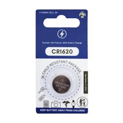 Bateria Relojes Cell Litio C-CR1620 Cell CR-1620 3v Blíster (1) Unidades