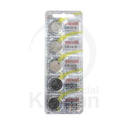 Bateria Relojes Maxell Litio MA-CR1616 Maxell CR 1616 3v Blíster (5) Unidades