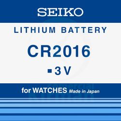 Bateria Relojes Seiko Litio SK-CR2016 Seiko CR 2016 3v Blíster (5) Unidades