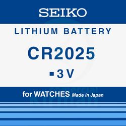 Bateria Relojes Seiko Litio SK-CR2025 Seiko CR 2025 3v Blíster (5) Unidades
