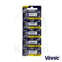 Baterías Vinnic  Alcalina 28,9x10,3mm V-GP23A Tipo GP23 12v Blíster (5) Unidad