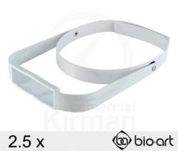 Binocular Bio-art Plástico 39084 Visera 2.5x