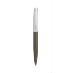 Bolígrafo Acero H6025-02B Plateado Bicolor Gris Satinado