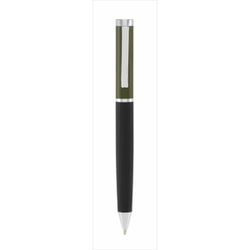 Bolígrafo Acero H6030-02B Verde Bicolor Negro