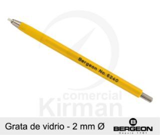 Bolígrafo Grata Bergeon Vidrio 28019 2 mm