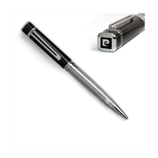 Pierre Cardin PCX05/1 Bicolor Black Steel Ballpoint Pen