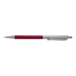 Bolígrafo Plata P142NKR-A6F Plateado Bicolor Rojo Lacado