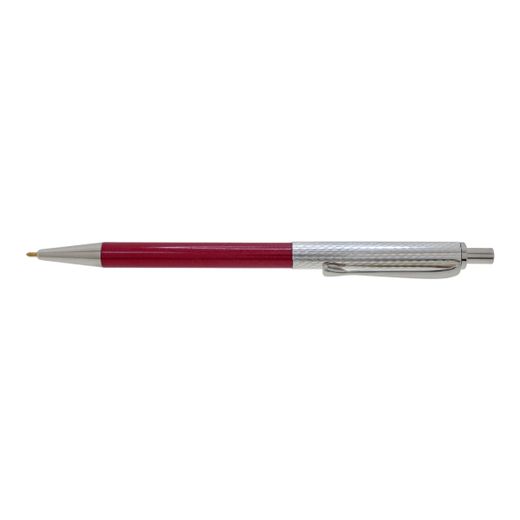 Bolígrafo Plata P142NKR-A6F Plateado Bicolor Rojo Lacado