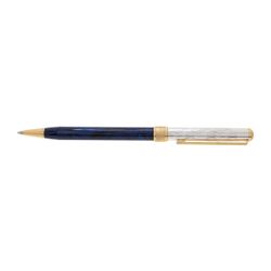 Bolígrafo Plata P33-B-MARM Azul Bicolor Dorado