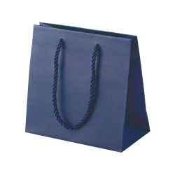 Bolsa Cartón Azul Mate 000050 Joyería 150x150x80mm