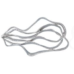 Broche Plata Argent Basic Mujer FERM022 Cintas Entrelazadas 3,3x6cm