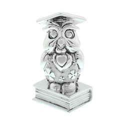 Búho Acero Bilaminado 4,5x8,5cm RC320/M Búho Graduación Cromado