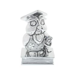 Búho Acero Bilaminado 6,5x10,5cm RC321/M Búho Graduación Cromado