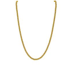 Cadena Acero Bicolor Dorado Marea Mujer C02004/AN Eslabones En Brillo