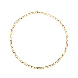 Cadena Acero Dorado 80cm CAD00077AC Eslabon