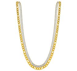 Cadena Acero Dorado Marea Mujer C03107/AG Circonitas