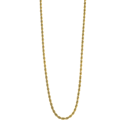 Cadena Acero Inoxidable Dorado Lotus Hombre LS2296-1/1 Eslabones En Brillo 45+5cm