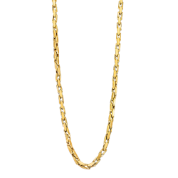 Cadena Acero Inoxidable Dorado Lotus Hombre LS2598-1/2 Eslabones Mate 50+5cm