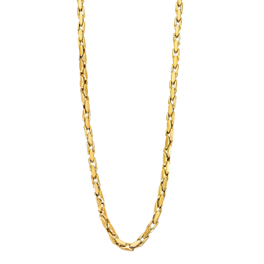 Cadena Acero Inoxidable Dorado Lotus Hombre LS2598-1/2 Eslabones Mate 50+5cm